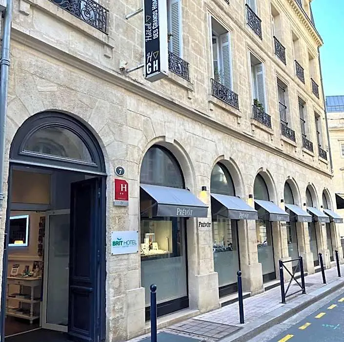 Hotel Des Grands Hommes - Bordeaux Centre-1